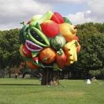 Choi Jeong Hwa?s ?Fruit Tree? will be inflated at Fanueil Hall on Friday. 